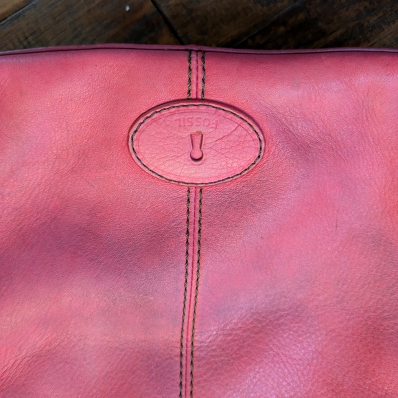 Fossil Madison crossbody bag, pink leather - Picture 6 of 16